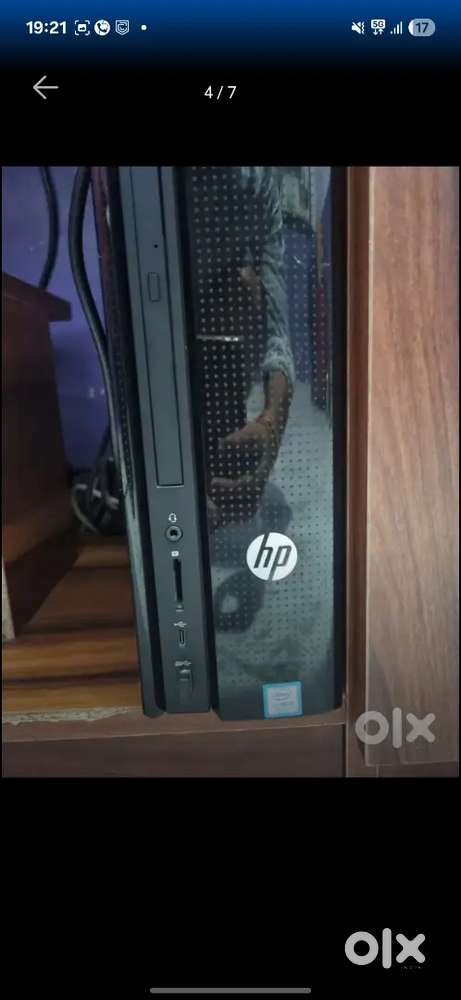 HP 7th Gen CPU with 256GB SSD + Dell DesktopWireless Keyboard & Mouse