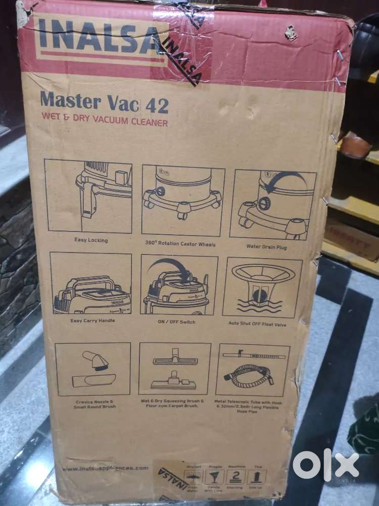 Vacuum Cleaner 42 litre New Seal Packed
