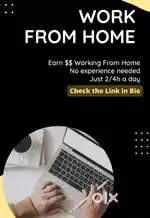 *Data Entry  Typing work no need experience