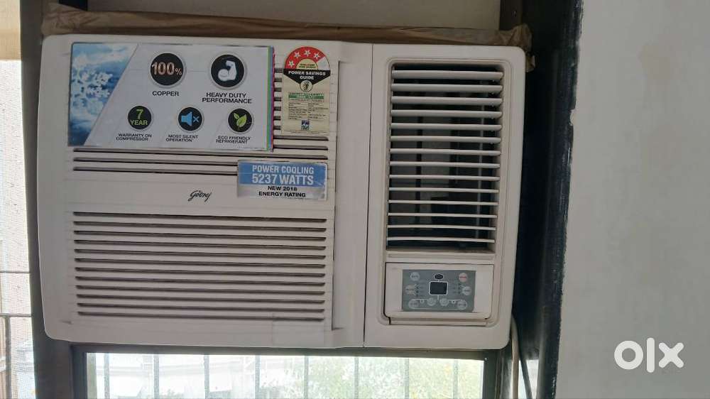 Godrej 1.5 ton window air conditioner.