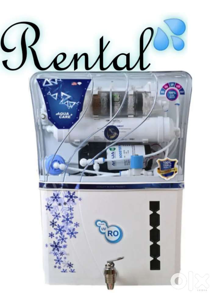 Water purifier available on rent
