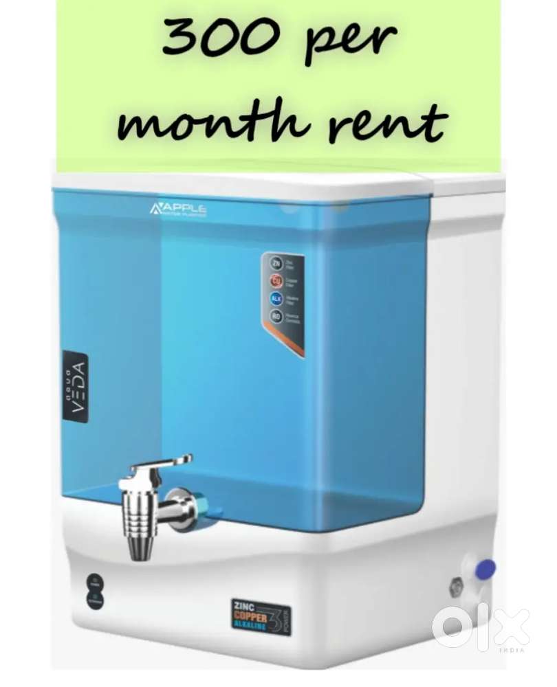 Water purifier available on rent