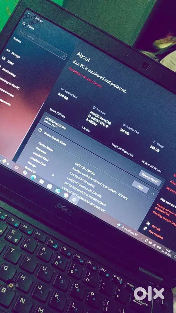 Laptop for selling