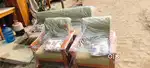 New solid wood sagwan sofa
