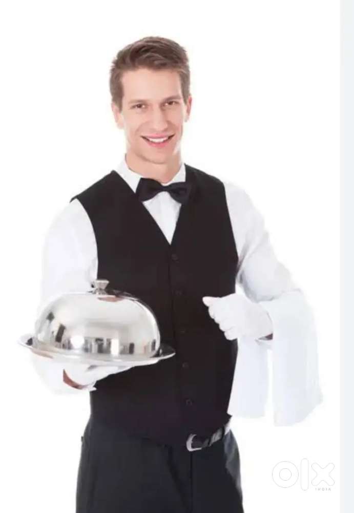 90 waiter required in hotels