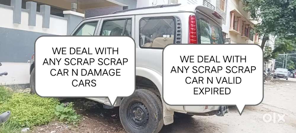 We buy all scrap car n parking problem cars n unused cars