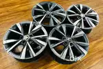 16 inch Skoda slavia diamond cut alloys Set of 4 lite used