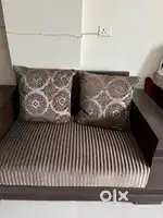 Sofa seven seater solid wood teak