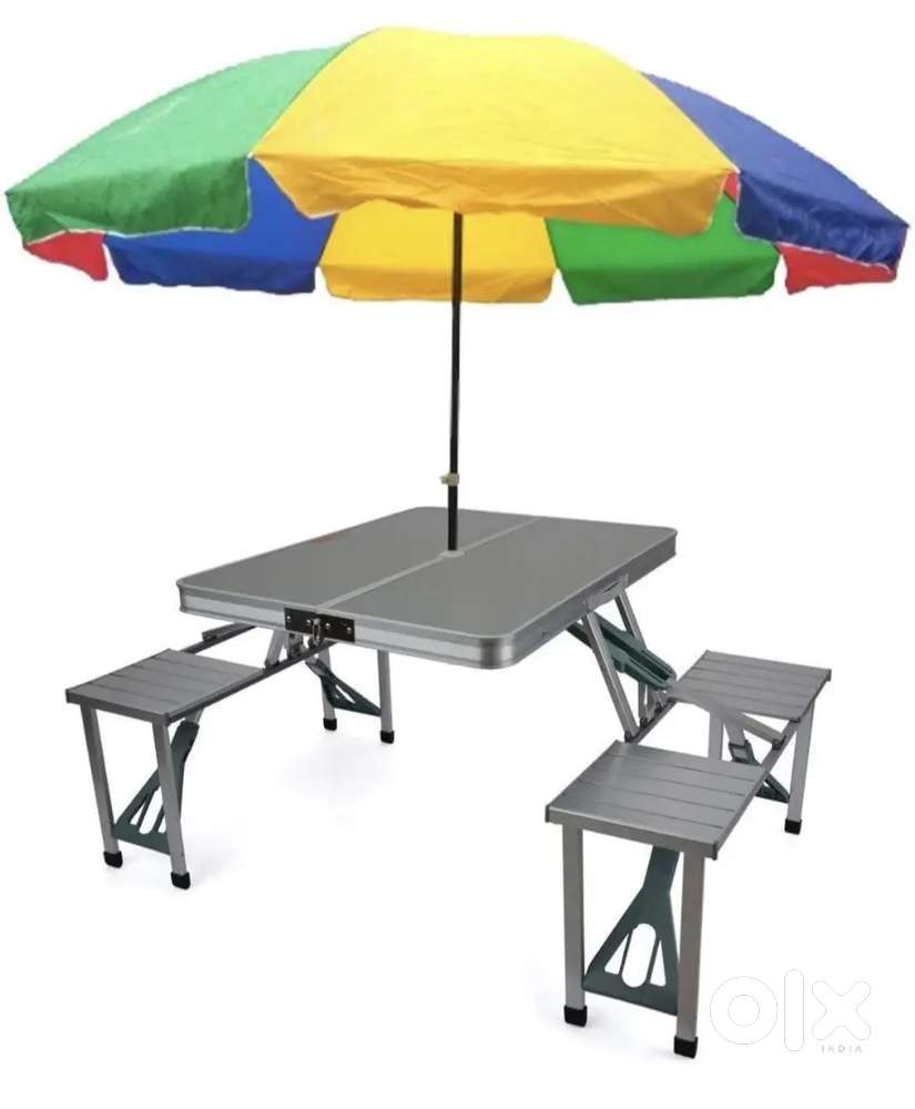 Folding table with chair for sale
