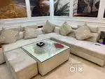 7 Seater L Shape Sofa set for sale