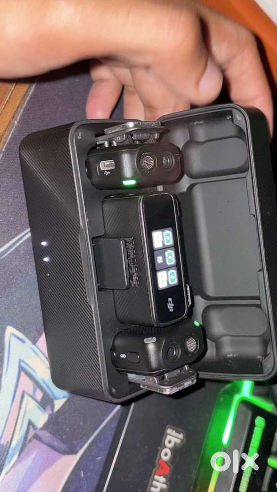 DJI mic 1 wireless charging
