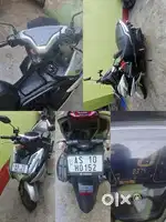 Yamaha Aerox 155 Key Less Silver Golden Model