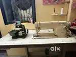 Jaki stiching with high speed overlook machine