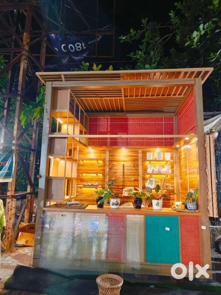 Sell a wooden structure shop