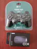 Enter USB Game Pad with Vibration [E-GPV] + Lenovo 130 Wireless Mouse