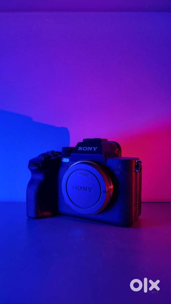 SONY A7Markiv + 20-70mm zoom lens + Fe 1.2 50mm Gmaster lens etc…