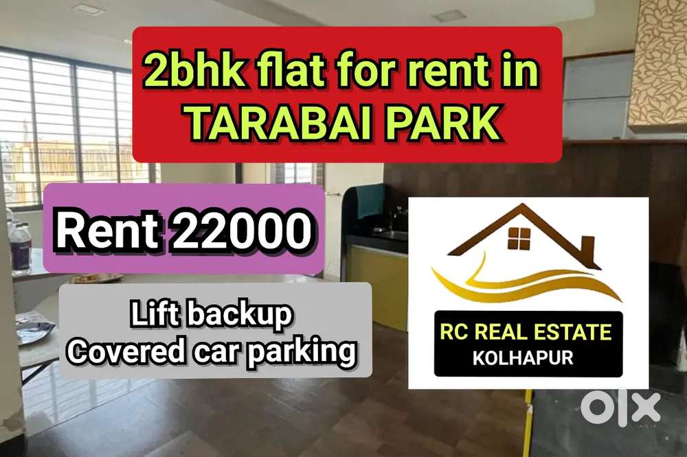 2bhk decent flat for rent in tarabai park rent 22000