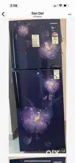 Used Samsung double door fridge