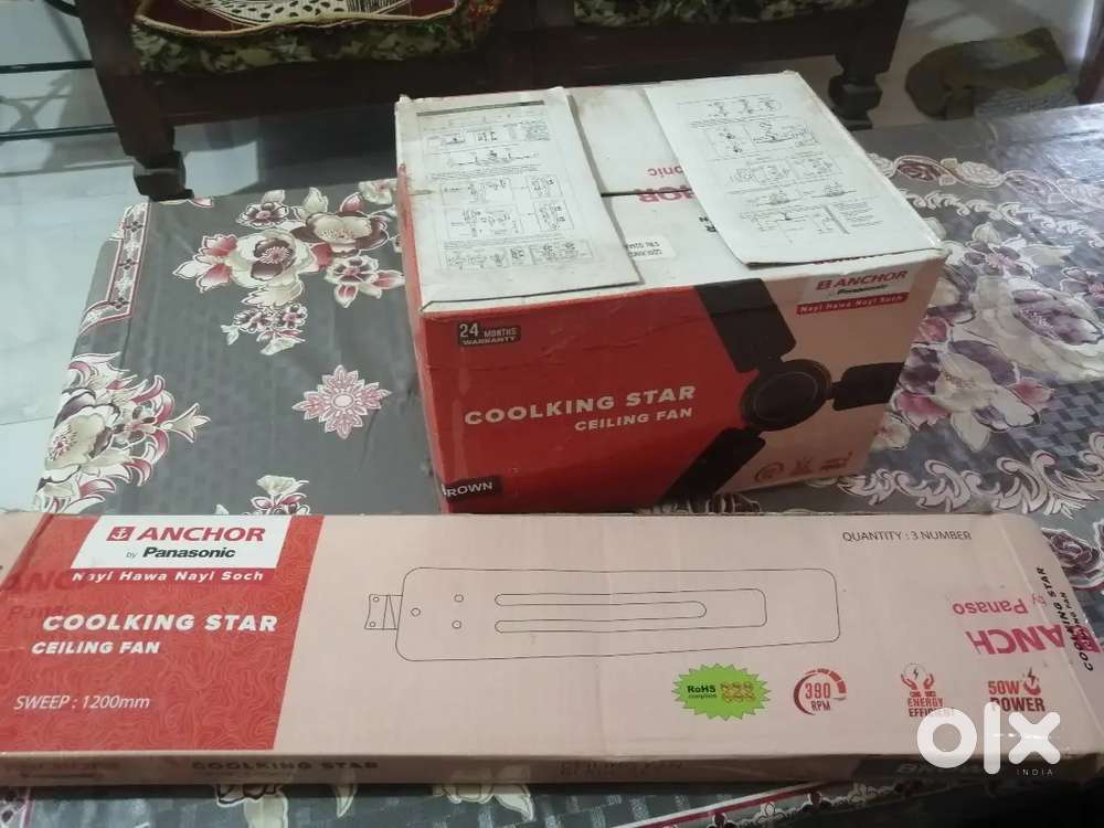 Ceiling Fan usha new condition urgent for sale