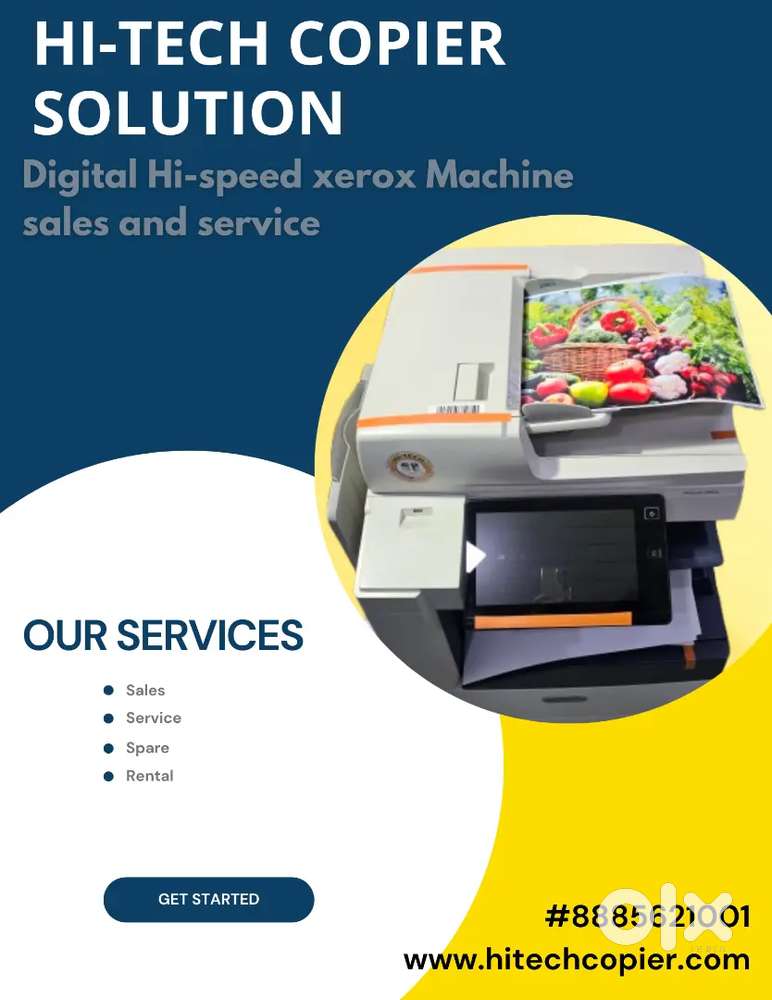 Digital Hi-speed xerox Machine sales and service