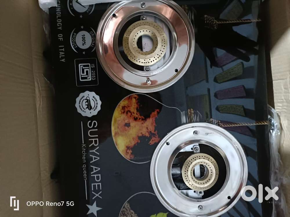 Surya apex  three burner gas stove