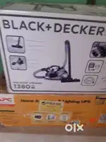 A vaccum cleaner of Black Decker.