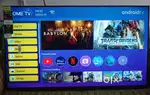 43 inch smart android frameless new seal pack led tv with 600 channel