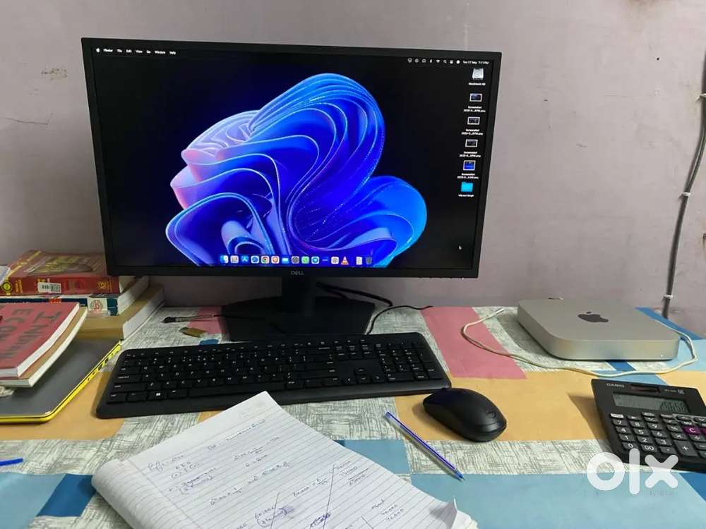 Exchange with macbook also …mac desk setup for sale