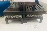Coffee table with 4 stools