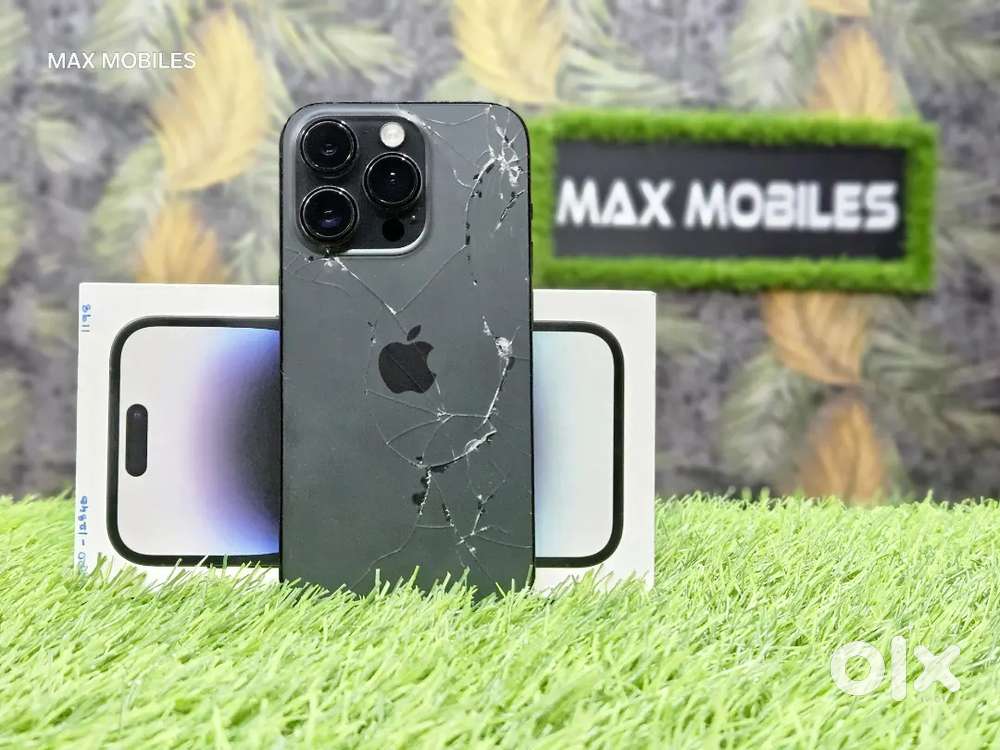 IPhone 14pro 128gb ( back door crack)