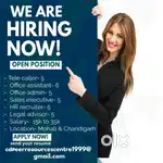 Tele caller , office assistant, office admin, sale executive