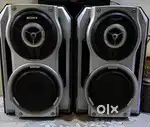 Sony speaker 4 piece (2 bass and 2 surround)