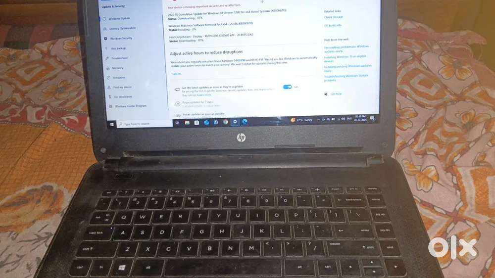HP Laptop 4GB RAM 512GB ROM