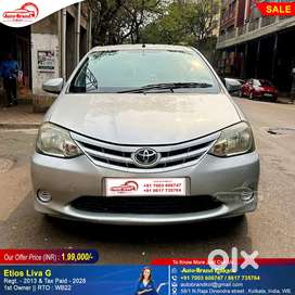 Toyota Etios Liva 2013-2014 G, 2013, Petrol