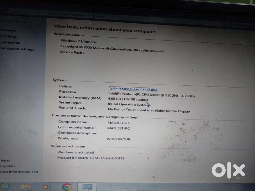 Intel computer available in good condition