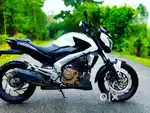Bajaj Dominar 400 (white - Dual Channel ABS) - TN70 registration