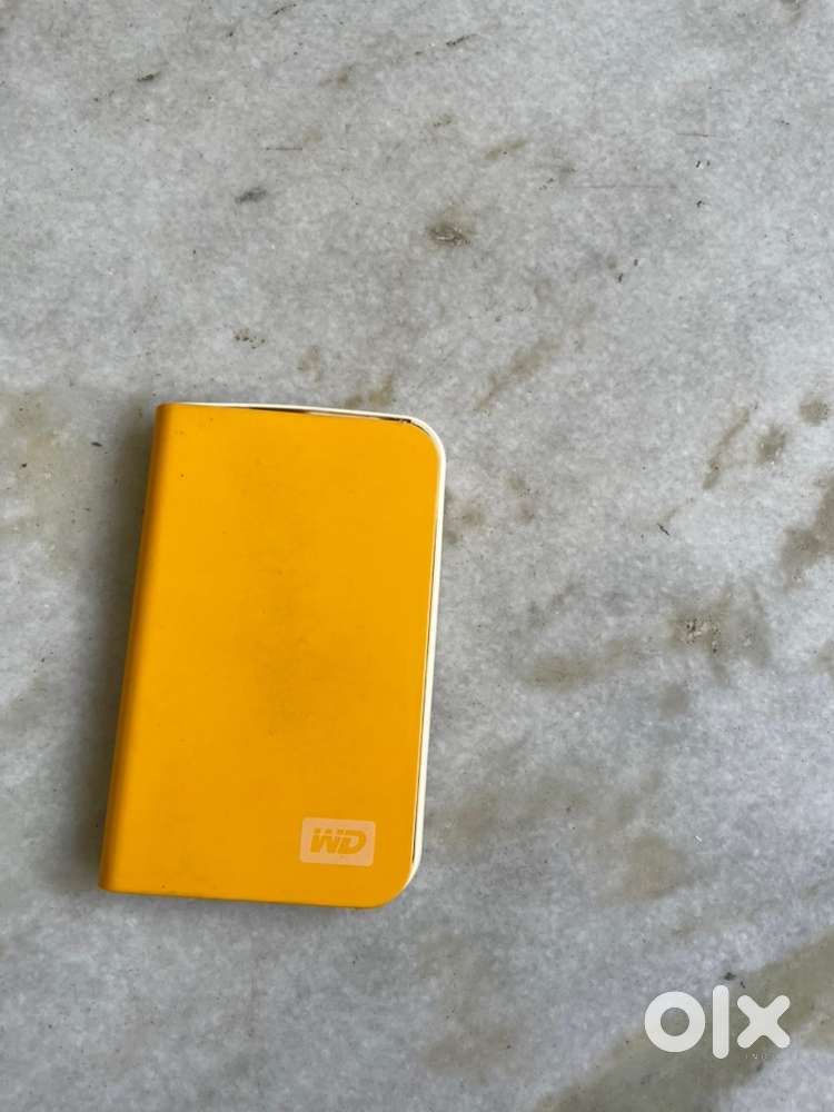 WD brand external hard drive 256GB USB port