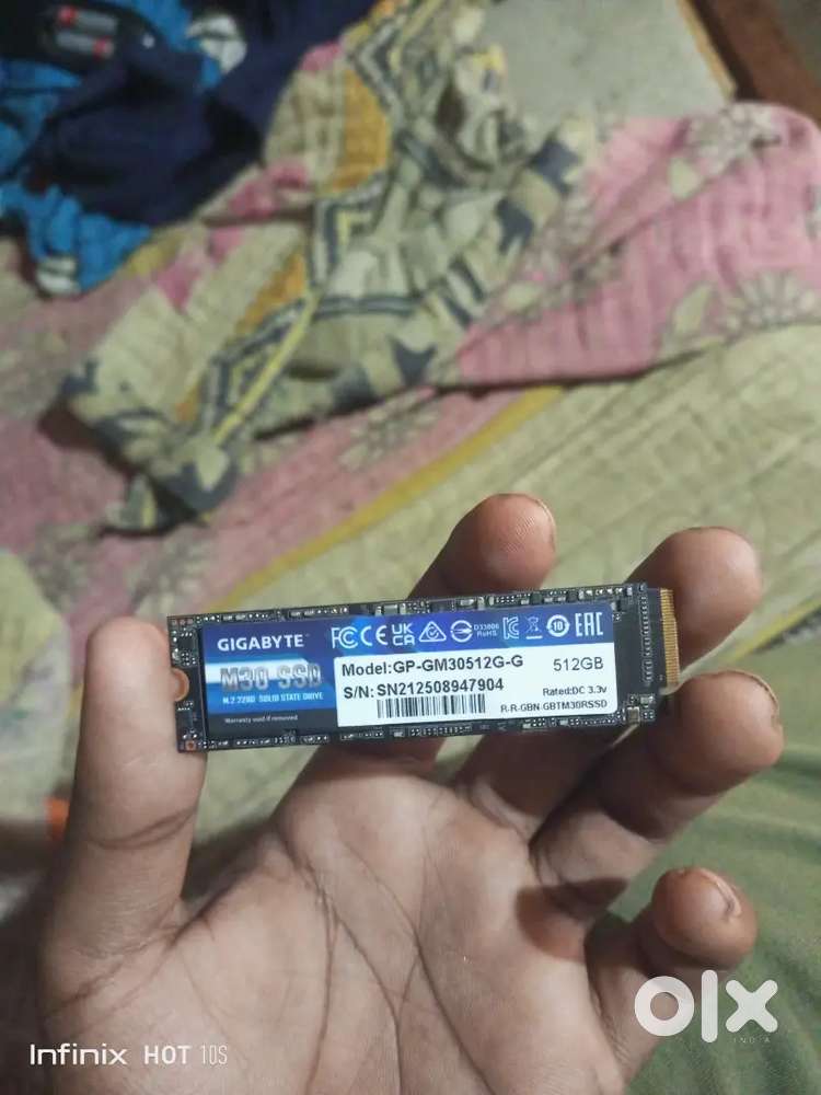 GIGABYTE M30 SSD 512GB BLACK M.2