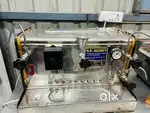 2 Automatic Espresso coffee Machine/ 1 ice crusher machine/ 1 ice box
