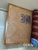 Single Bed with matress...Good condition.. 7 mnths old