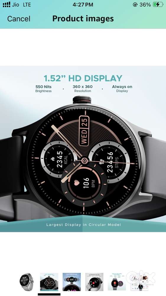 BoAt lunar vista watch