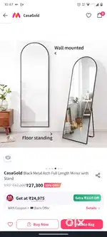 Mirror full size 4ft