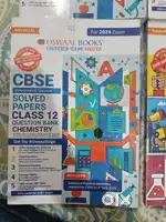 Oswal sample paper books of english chemistry physics and maths