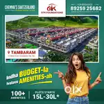 Villa Plots near by  padappai registrator office