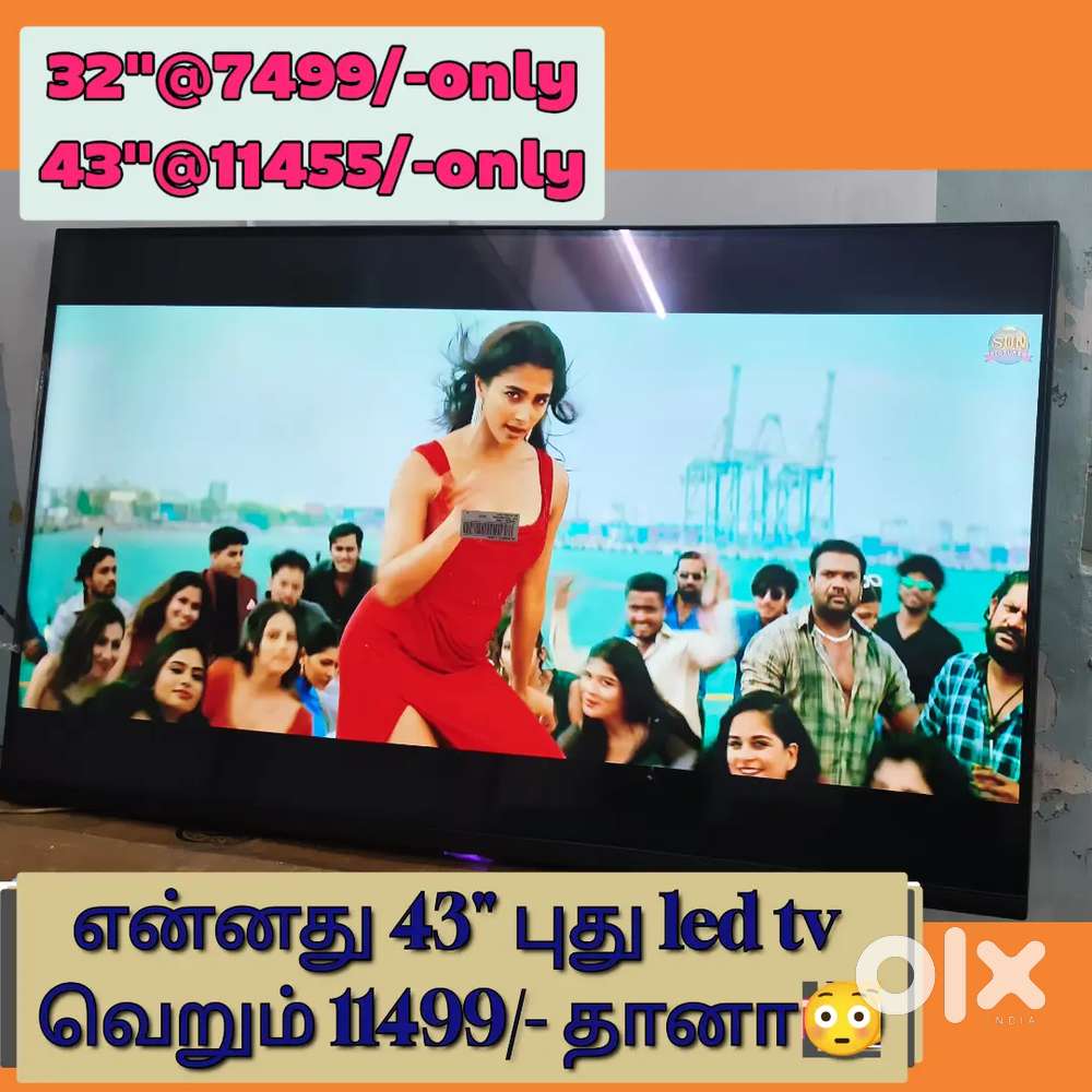 Imported sony new 43 inch smart Android led tv just 11234