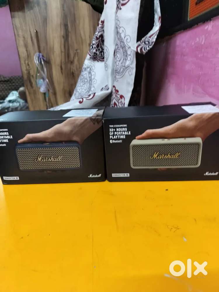 Marshal Emberton III Portable Bluetooth Speaker – Brand New (Seal Pack