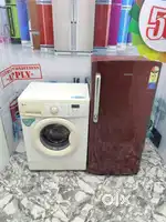 Lg with samsung brand combo single door and front load