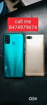 Redmi 6a and itel a48 2+32 sell now
