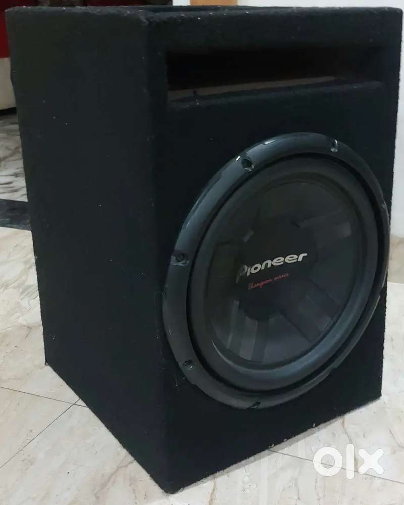 New 4 channel amplifier and 12 inch base