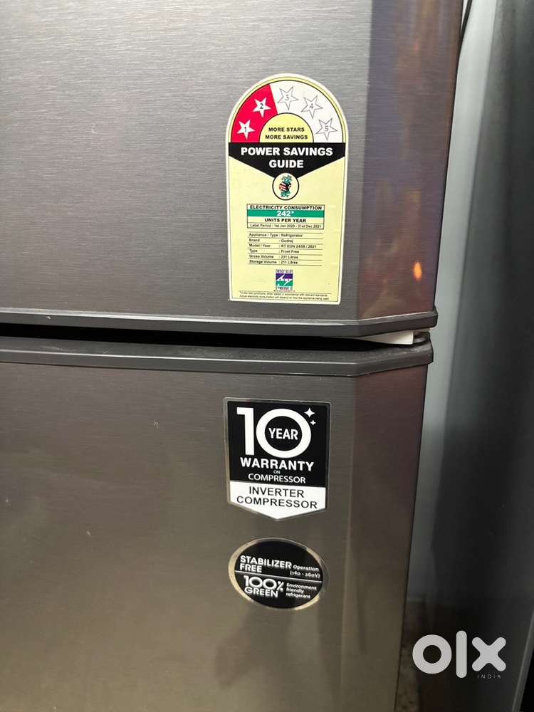 Godrej Eon - only 2 years used refrigerator at 12k only